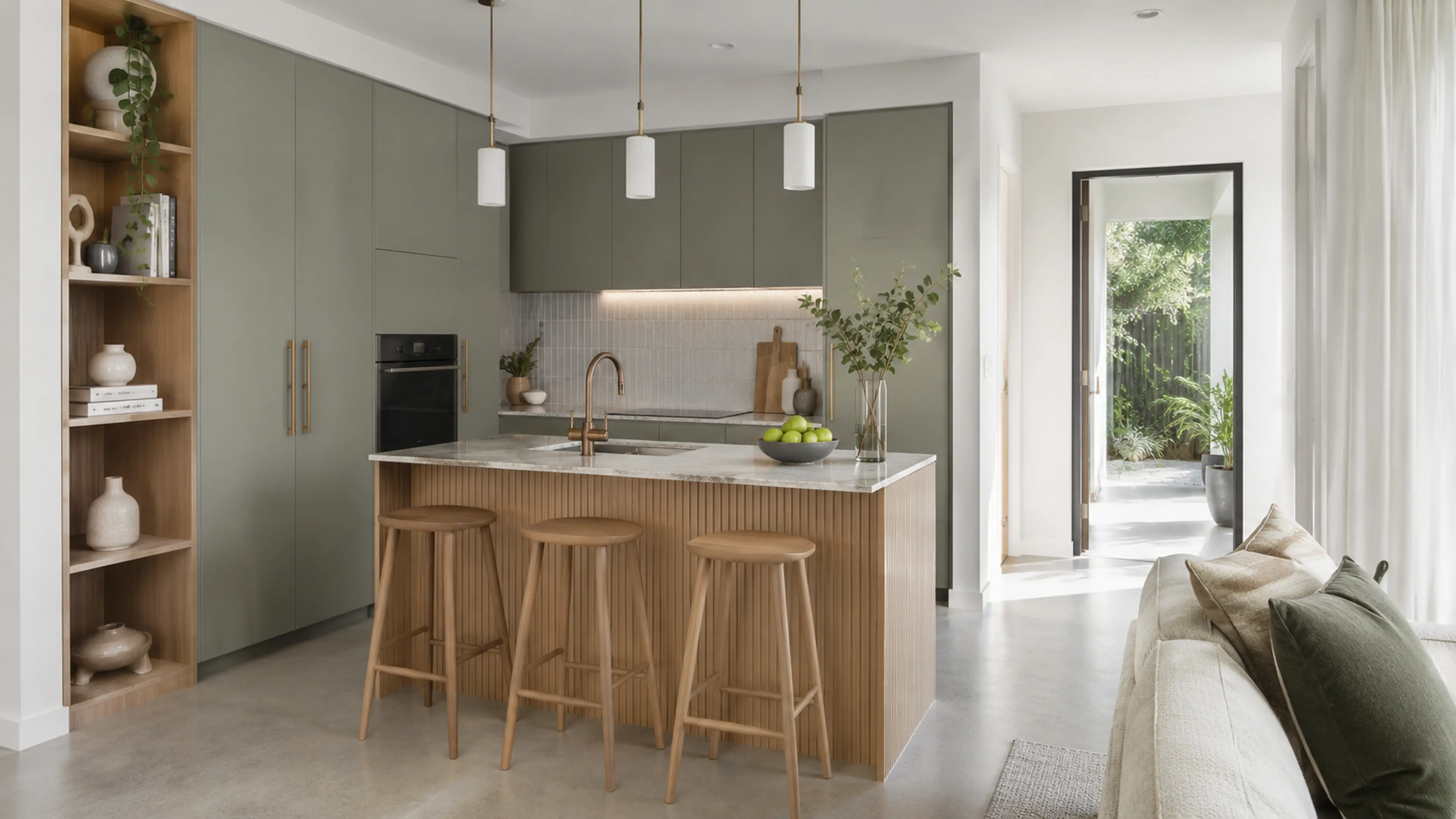 Refined compact kitchen inspiration for dwelling three