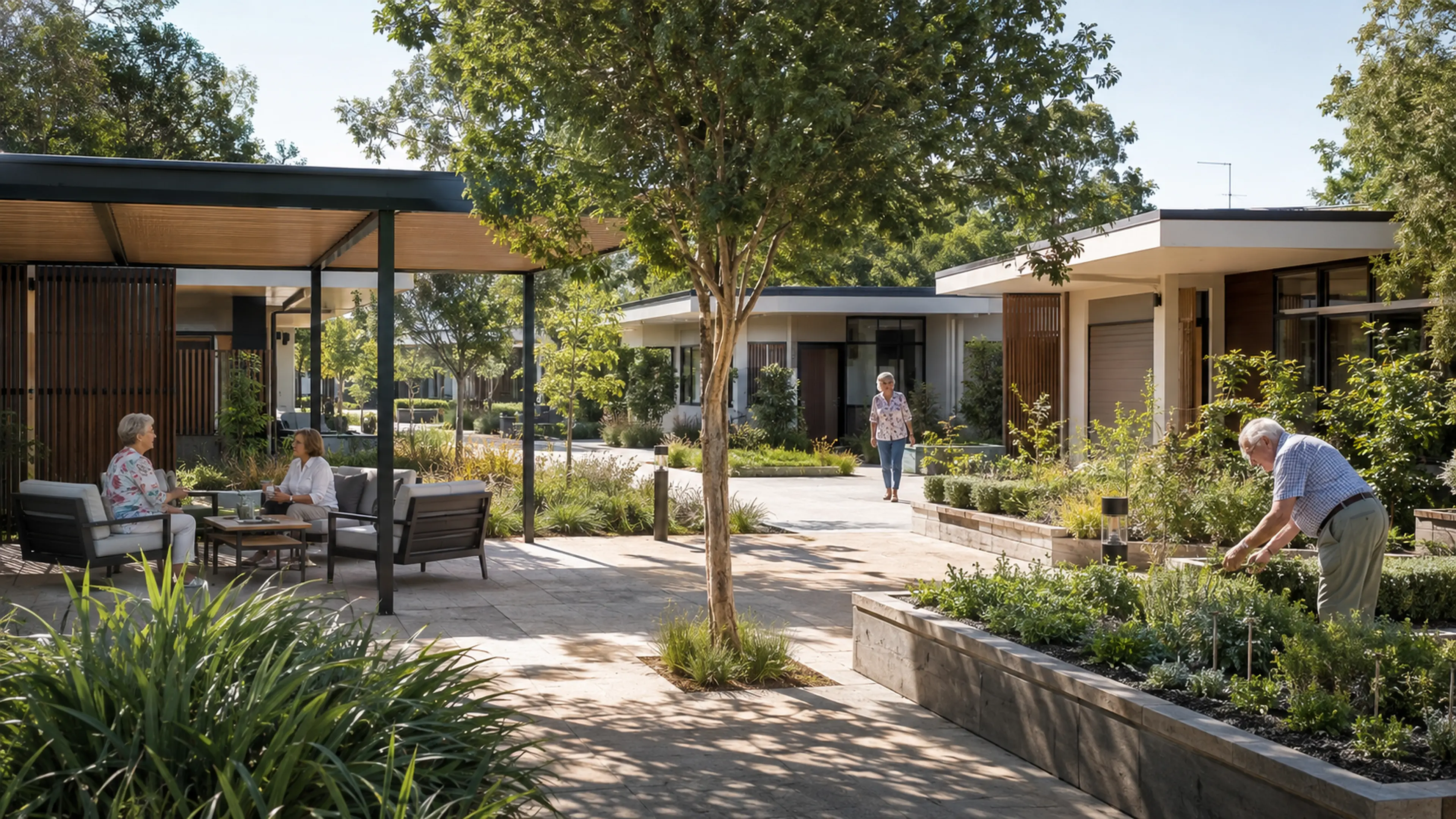 Connection when you want it. Privacy when you need it. — People Homes